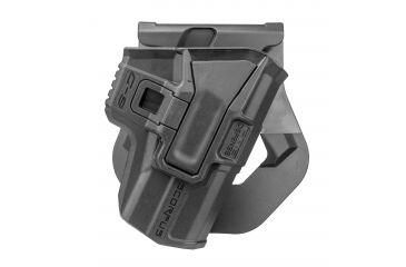 Image of FAB Defense Model M24 Holster for Glock .45, Paddle, Right Hand, Black, SC-24PG21B