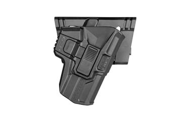 Image of Scorpus Model M24 Holster for H&amp;K USP W/Level 2 Retention, Belt, Right Hand, Black, SC-24BUSPRB