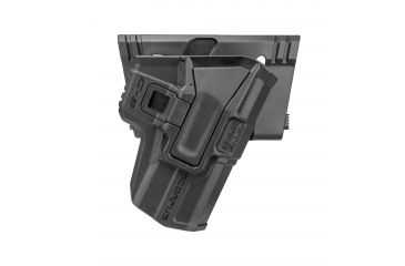 Image of FAB Defense Model M24 Holster for S&amp;W M&amp;P 9/.40 Full Frame and Pro Models, Belt, Right Hand, Black, SC-24BMPB