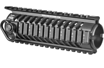 Image of FAB Defense NFR Carbine Length M16 Aluminum Quad Rail, Black, FX-NFR