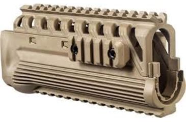 Image of FAB Defense PRG Galil Polymer Quad Rail Handguard, Flat Dark Earth, FX-PRGT