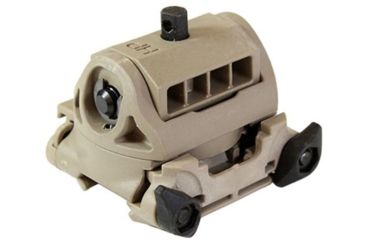 Image of FAB Defense Pivoting T-PODG2 Style Base for Harris Bipods, Flat Dark Earth, FX-HPODT