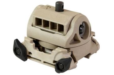 Image of FAB Defense Pivoting T-PODG2 Style Base for Harris Bipods, Flat Dark Earth, FX-HPODT