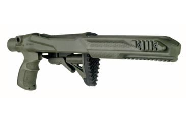 Image of FAB Defense UAS-PRO Ruger 10/22 UAS Precision Stock Conversion Kit w/Handguard and Upper Rails, OD Green, FX-UASPR1022G