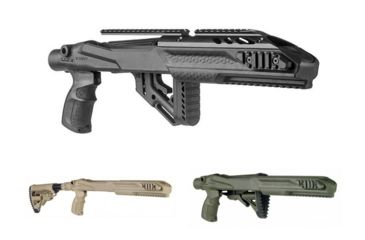 Image of FAB Defense UAS-PRO Ruger 10/22 UAS Precision Stock Conversion Kit, Black, Flat Dark Earth, OD Green