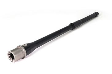 Image of Faxon Firearms 18in, Heavy Fluted, 6.5 Grendel, Mid-Length, 416-R Stainless Steel QPQ Barrel, Black Nitride, 15BG8M18FHQ-5R