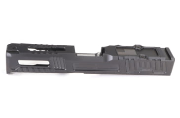 Image of Faxon Firearms Hellfire Glock 19 Compact 9mm Pistol Slide, Gen 3, RMR Cut, Black, G19BCHFRMR-01