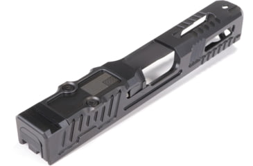 Image of Faxon Firearms Hellfire Glock 19 Compact 9mm Pistol Slide, Gen 3, RMR Cut, Black, G19BCHFRMR-01