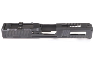 Image of Faxon Firearms Hellfire Glock 19 Compact 9mm Pistol Slide, Gen 3, RMR Cut, Black, G19BCHFRMR-01