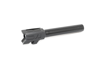 Image of Faxon Firearms Match Pistol Barrel, Glock, Glock 48, 9mm, 1-10 Twist, Non Threaded, Straight Fluted, Black, GB910N48SGQ-N