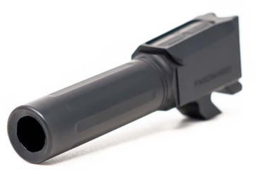 Image of Faxon Firearms Match Series M&amp;P Shield Barrel, 9mm Caliber, 416-R, Nitride, Non-Threaded, Black, M&amp;PB910NSSOQ-N
