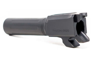 Image of Faxon Firearms Match Series M&amp;P Shield Barrel, 9mm Caliber, 416-R, Nitride, Non-Threaded, Black, M&amp;PB910NSSOQ-N