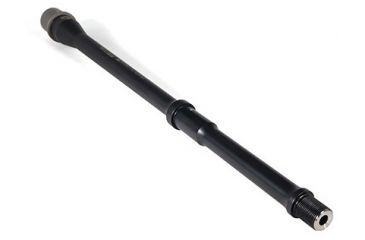 Image of Faxon Firearms .223 Wylde Pencil Rifle Barrel, Mid-Length, 416-R Stainless QPQ Nitride, 5R, NP3 Extension, Black Nitride, 14.5, 15BW8M14NPQ-5R-NP3