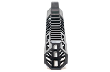 Image of Faxon Firearms Streamline AR10 G3 Aluminum M-LOK Handguard, 10.5in, Black, FFHGMLOK105G310