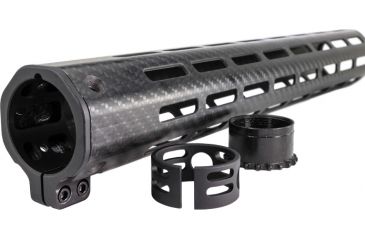 Image of Faxon Firearms Streamline Gen2 Handguard, 10 inch, M-LOK, Aluminum, Black, FFHGMLOK10C1