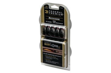 Image of Federal Premium Lead .50 Caliber 350 grain Lead Tipped Muzzleloader Bullets, 15 Bullets, PMZ50LMZ1
