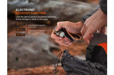 Image of Fenix 300 Lumen AA Battery Headlamp, 1408715