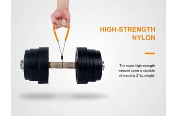 Image of Fenix Adjustable Flashlight Lanyard, Orange, ALL-01