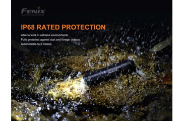 Image of Fenix E01 Flashlight Black - E01V2BK