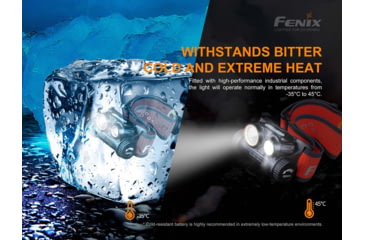 Image of Fenix HM 65R-T Rechargeable Headlamp, HM65RTBK