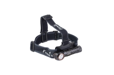 Image of Fenix HM61RV3, Headlamp, White LED, 1,800 Lumens, Matte Finish, Black, Includes Headband and Rechargeable ARB-L18-4000 Battery