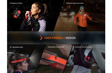 Image of Fenix HM62-T 1200 Lumen Headlamp, Black, FNX-HM62TSBK