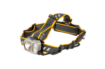 Image of Fenix HP25R V2, Headlamp, White/Red LED, 1,600 Lumens, Matte Finish, Black, Includes Headband and Rechargeable ARB-L21-5000 Battery