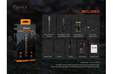 Image of Fenix LD22 V2.0 LED Flashlight, AA, Luminus LED, White, 800 Lumens, LD22V2BK