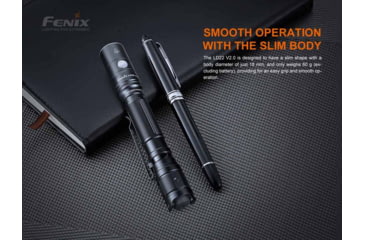 Image of Fenix LD22 V2.0 LED Flashlight, AA, Luminus LED, White, 800 Lumens, LD22V2BK
