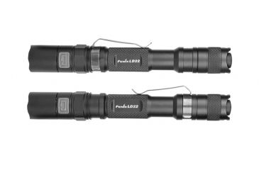 Image of Fenix LED Flashlight with Battery, Black, 215 LD22G2BK-B