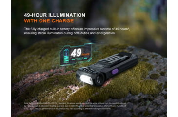 Image of Fenix Lighting SW05R-UV Lithium Ion 150 Lumens LED Flashlight, Black, SW05RUVBK