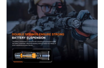 Image of Fenix TK22R Lithium Ion 3200 Lumens SST70 LED Flashlight, Black, TK22RVXBK