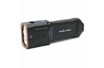 Image of Fenix Lighting TK28R Lithium Ion 6500 Lumens Luminus SFT70 LED, Luminus SST70 LED, OSRAM GR CSSPA1.23 LED Flashlight, Black, TK28RLSBK