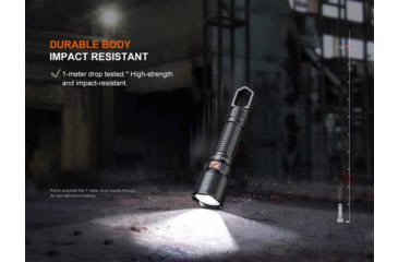 Image of Fenix Lighting WF25RM Lithium Ion 3000 Lumens Luminus SST70 LED Flashlight, Black, WF25RMBK