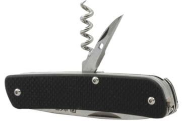 Image of RUIKE M42 Multifunction Knife, 2.79in, 14C28N Stainless Steel, Clip Point, Plain Blade, Black, M42-B