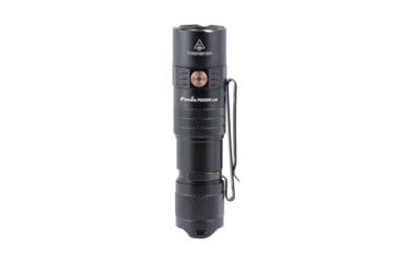 Image of Fenix PD26R ACE, Flashlight, White LED, 1,300 Lumens, Anodized Finish, Black, Includes Rechargeable 18350 Battery and USB Type-C Charging Cable