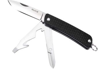 Image of RUIKE S31 Multifunction Knife, 2.79in, 14C28N Stainless Steel, Clip Point, Plain Blade, Black, S31-B