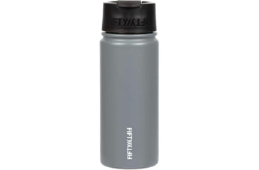 Image of Fifty/Fifty 16oz Bottle w/ Wide Mouth Flip Lid, Slate, V16003SL0