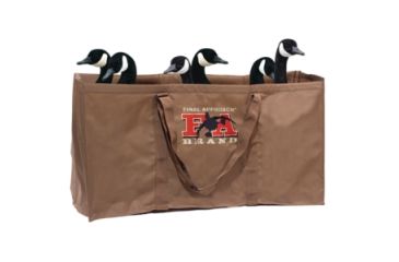 Image of Final Approach Full Body 6 Slot Poly Bag, Brown 473112