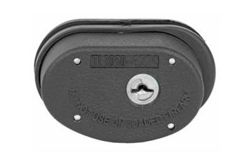Image of Firearm Safety Devices TL3095RKA Keyed Trigger Lock Black Rubber W/Metal Lock 3