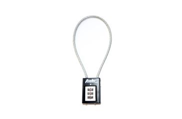 Image of Firearms Safety Devices 14in Combination Cable Gun Lock, Wear resistant cable cover FSAFSDCCL1725RCB