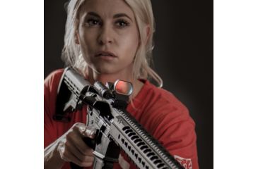 Image of Firefield Impact Duo Reflex Red Dot Sight w/Red Laser, Black, FF26023