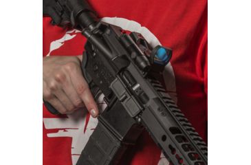 Image of Firefield Impact Duo Reflex Red Dot Sight w/Red Laser, Black, FF26023