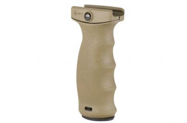 Image of Mission First Tactical MFT React Ergonomic Vertical Grip -Scorched Dark Earth REGSDE