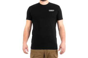 Image of First Tactical Flag Spear Graphic T-Shirt - Mens, Black, Medium, 112554-019-M