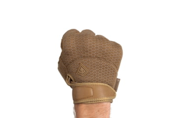 Image of First Tactical Slash &amp; Flash Protective Knuckle Glove, Coyote, Medium, 150012-060-M