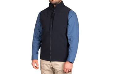 Image of First Tactical Softshell Vest - Mens, Regular, Midnight Navy, Extra Small, 118004-729-XS-R