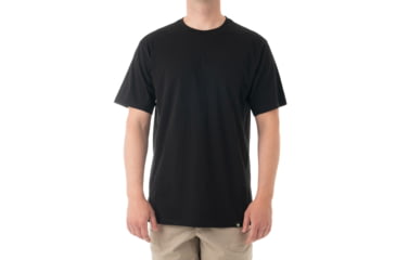 Image of First Tactical Tactix Cotton Short Sleeve Tee - Mens, Black, Regular/Extra Large, 112501-019-XL