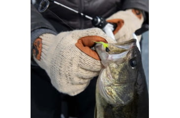 Image of Fish Monkey Wooly Long Glove, Wool Tan, S/M, FM32-WHL-S/M