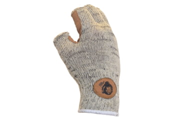 Image of Fish Monkey Wooly Wool Half Finger, Wool Tan, 2XL, FM30-WHL-XXL